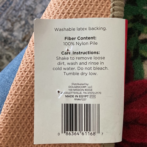 BLESS THIS HOME Christmas Doormat Rug 🎄🎅🏼🔔 - Picture 3 of 3